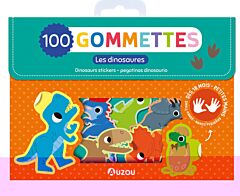 100 GOMMETTES - LES DINOSAURES