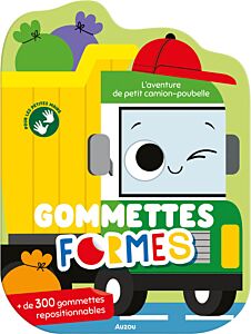 GOMMETTES FORMES - L'AVENTURE DE PETIT CAMION-POUBELLE