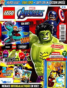 Magazine Lego marvel avengers, numéro 16, du 25/04/2024