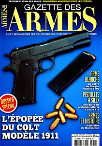 Magazine Gazette des armes, numéro 573, du 10/04/2024