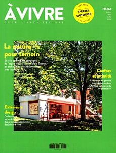Magazine Architecture a vivre collection hs, numéro 61, du 10/04/2024
