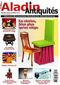 Magazine Aladin antiquites, numéro 424, du 07/05/2024