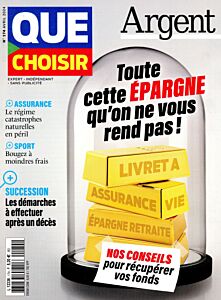 Magazine Que choisir argent, numéro 174, du 21/03/2024