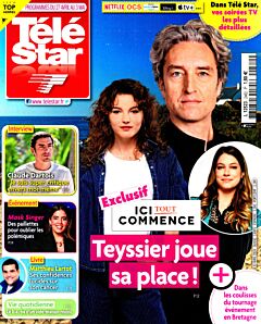 Magazine Tele star, numéro 2482, du 22/04/2024