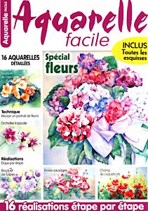 Magazine Aquarelle facile, numéro 85, du 22/02/2024