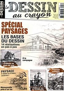 Magazine Le dessin au crayon, numéro 47, du 01/03/2024