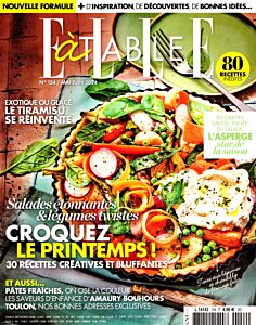 Magazine Elle a table, numéro 154, du 02/05/2024