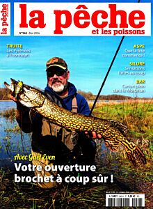 Magazine Peche et poissons, numéro 948, du 25/04/2024