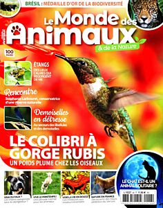 Magazine Le monde des animaux, numéro 48, du 09/03/2024