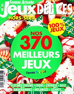 Magazine Femme actuelle jeux delices best of, numéro 8, du 31/10/2023