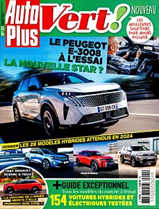 Magazine Auto plus vert, numéro 21, du 15/03/2024