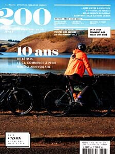 Magazine 200 le velo de route autrement, numéro 40, du 10/04/2024
