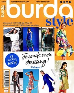 Magazine Burda style hs, numéro 121, du 17/05/2024