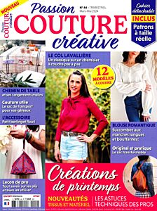 Magazine Passion couture creative, numéro 44, du 13/03/2024