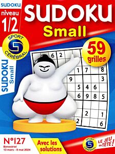 Magazine Sudoku small, numéro 127, du 14/03/2024