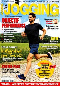 Magazine Jogging international, numéro 468, du 19/04/2024