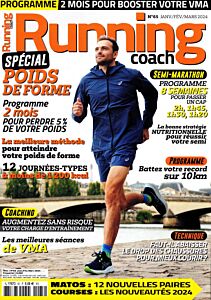 Magazine Running coach, numéro 65, du 02/02/2024