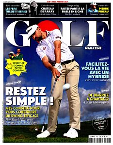 Magazine Golf magazine, numéro 410, du 15/05/2024