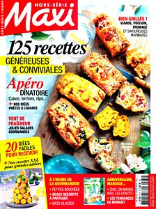 Magazine Maxi hs cuisine, numéro 60, du 06/05/2024