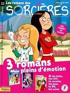 Magazine Romans des p'tites sorcieres, numéro 41, du 14/03/2024