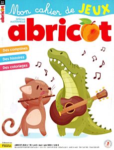 Magazine Abricot jeux, numéro 78, du 14/03/2024