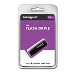 Clé USB 32 GB Integral 2.0 noire