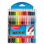 15 crayons et 12 feutres coloriage ColorPeps Maped