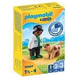 Vétérinaire avec Chien Playmobil 1.2.3
