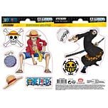 Stickers Luffy et Law One Piece