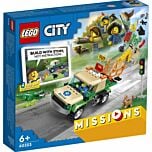 Missions de sauvetage des animaux sauvages Lego City