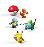 Figurines Articulées Les 4 amis de kanto Méga Pokémon