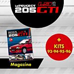 Peugeot 205 GTI à monter Magazine et Kits 93, 94, 95 et 96