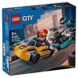 Les karts et les pilotes de course Lego City