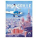 Affiche officielle Marseille 30x40 cm JO Paris 2024 