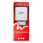Chargeur ultra-rapide 2 ports Type-C Wyn