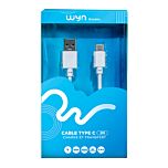 Cable USB Type-A vers USB Type-C Wyn