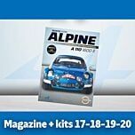 Alpine kits 17 à 20