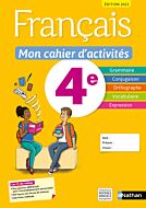 Français - Mon cahier d'activités 4e - Elève -2022