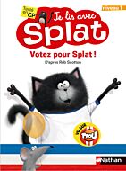 Je lis avec Splat : Votez pour Splat - Niveau 1