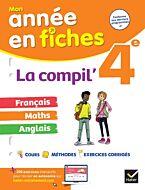 La Compil' 4e (tout-en-un) : français, maths et anglais