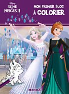 Disney La Reine des Neiges 2 - Mon premier bloc à colorier (Elsa et Anna)