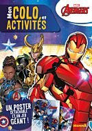 Marvel Avengers - Mon colo et activités + poster (Iron-Man) - Un poster détachable et un jeu géant !