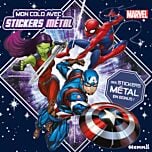 Marvel - Mon colo avec stickers métal - Des stickers métal en bonus !