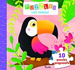 Puzzles Les oiseaux - 10 puzzles progressifs