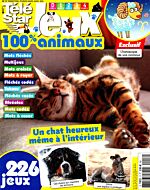 Magazine Tele star jeux et animaux, numéro 17, du 09/02/2024