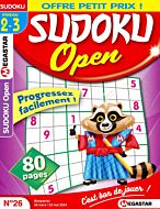 Magazine Sudoku open, numéro 26, du 28/03/2024