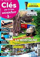Magazine Cles pour le train miniature, numéro 72, du 13/03/2024