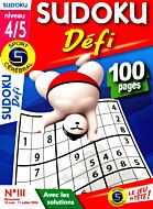 Magazine Sudoku defi, numéro 111, du 16/05/2024
