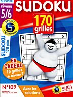 Magazine Sudoku 170 gr 5/6, numéro 109, du 14/03/2024