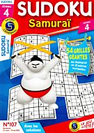 Magazine Sudoku samurai, numéro 107, du 21/03/2024